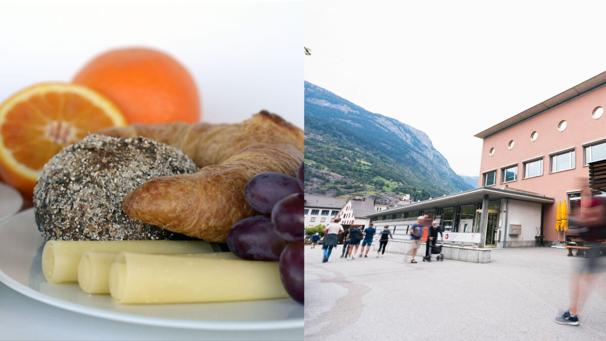 Bild von einem im café weri durchgeführten Brunch mit wunderbaren, selbstgemachten, lokalen Produkten.