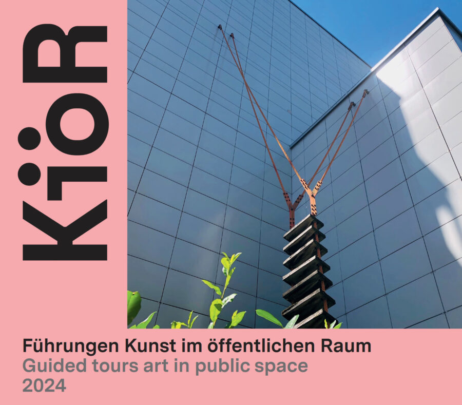 Aktionsbild "KiöR", Führungen Kunst im öffentlichen Raum.